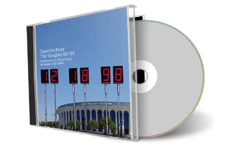 Artwork Cover of Depeche Mode 1998-12-19 CD Inglewood Audience