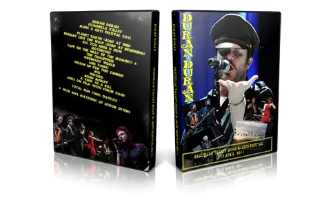 Artwork Cover of Duran Duran 2011-04-17 DVD Indio Proshot