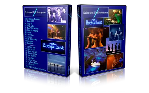 Artwork Cover of Echo And The Bunnymen 1983-03-05 DVD Bochum Proshot