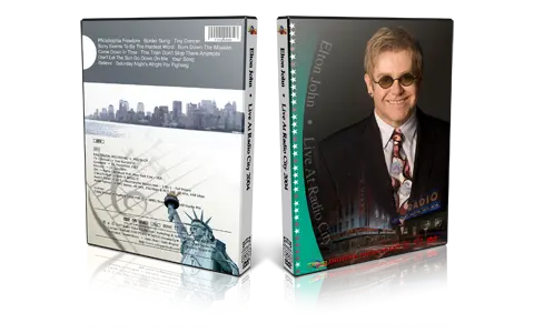 Artwork Cover of Elton John 2004-07-13 DVD London Proshot
