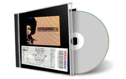 Artwork Cover of Experience Hendrix 2012-03-30 CD Colorado Springs Audience