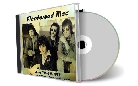 Artwork Cover of Fleetwood Mac 1968-06-09 CD San Francisco Soundboard