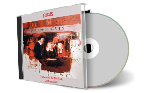 Artwork Cover of Focus 1973-03-23 CD New York City Soundboard