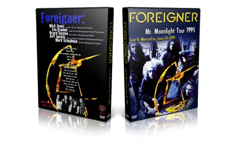 Artwork Cover of Foreigner 1995-06-07 DVD Mexico City Proshot