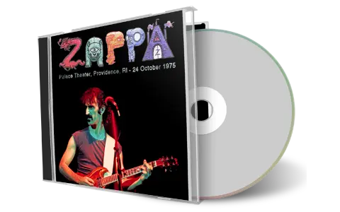 Artwork Cover of Frank Zappa 1975-10-24 CD Providence Audience