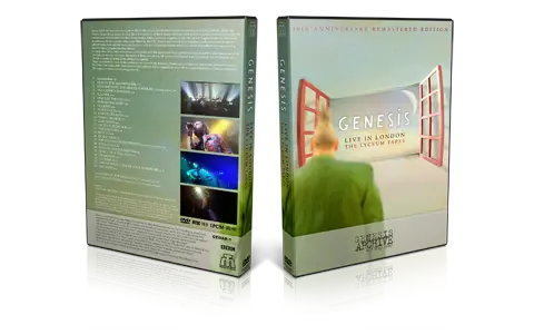 Artwork Cover of Genesis 1980-05-07 DVD London Proshot