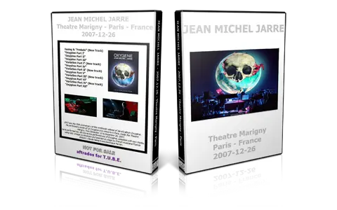 Artwork Cover of Jean Michel Jarre 2007-12-26 DVD Paris Proshot