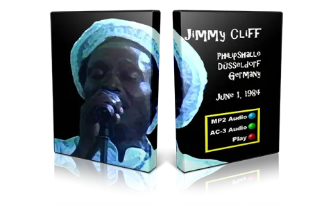 Artwork Cover of Jimmy Cliff 1984-06-01 DVD Dusseldorf Proshot