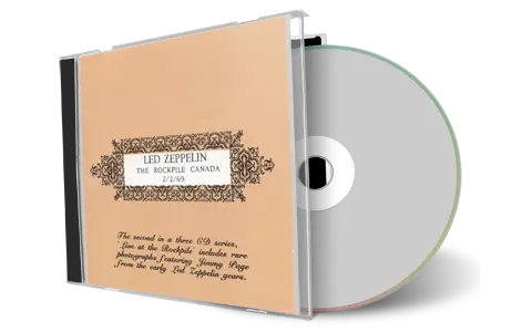 Artwork Cover of Led Zeppelin 1969-02-02 CD Toronto Audience