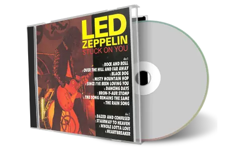 Artwork Cover of Led Zeppelin 1972-12-04 CD Glasgow Audience