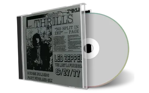 Artwork Cover of Led Zeppelin Compilation CD Los Angeles 1977 Vol 2 Audience