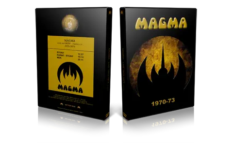 Artwork Cover of Magma Compilation DVD 1970-1973 Proshot
