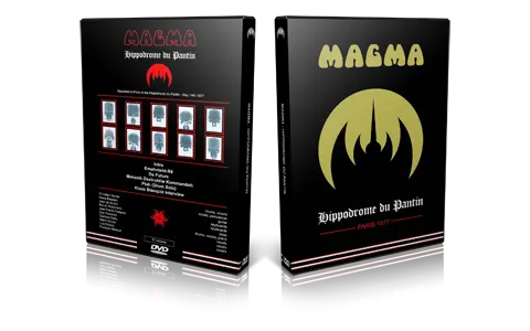Artwork Cover of Magma 1977-05-14 DVD Paris Proshot