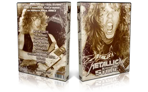 Artwork Cover of Metallica 1983-03-19 DVD San Francisco Audience