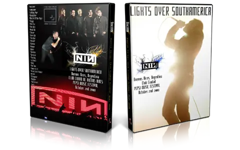 Artwork Cover of Nine Inch Nails 2008-10-02 DVD Buenos Aires Proshot