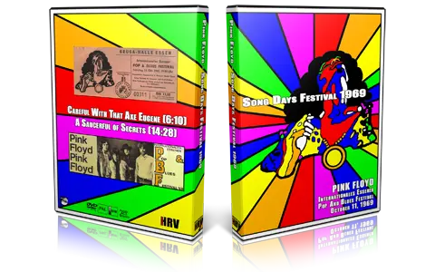 Artwork Cover of Pink Floyd 1969-10-11 DVD Essen Proshot