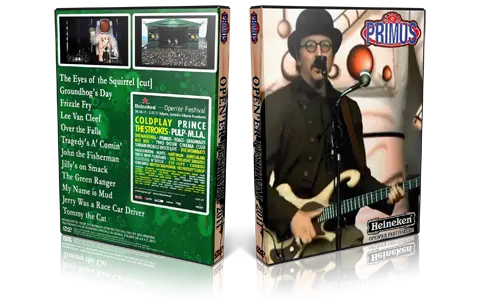 Artwork Cover of Primus 2011-07-02 DVD Gdynia Proshot