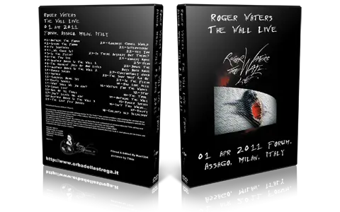 Artwork Cover of Roger Waters 2011-04-01 DVD Milan Audience