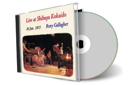 Artwork Cover of Rory Gallagher 1975-01-26 CD Tokyo Audience