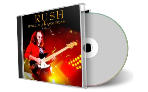 Artwork Cover of Rush 2013-06-02 CD Amsterdam Audience