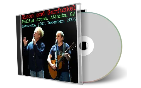 Artwork Cover of Simon And Garfunkel 2003-12-20 CD Atlanta Soundboard