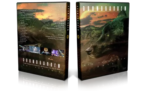 Artwork Cover of Soundgarden 2011-07-21 DVD San Francisco Audience
