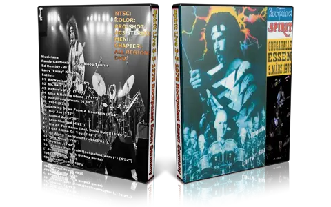 Artwork Cover of Spirit 1978-03-05 DVD Essen Proshot