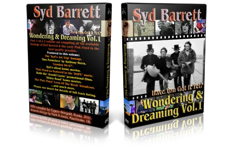 Artwork Cover of Syd Barrett Compilation DVD Wondering Dreaming 1966-1967 Proshot