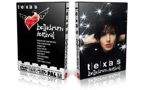 Artwork Cover of Texas 2011-08-05 DVD Belladrum Proshot