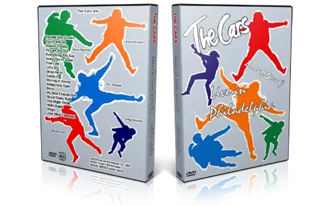 Artwork Cover of The Cars 1987-11-13 DVD Philadelphia Proshot