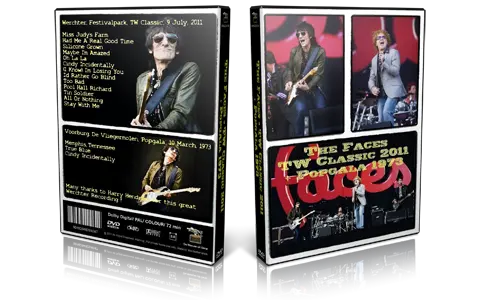 Artwork Cover of The Faces 2011-07-09 DVD Werchter Audience