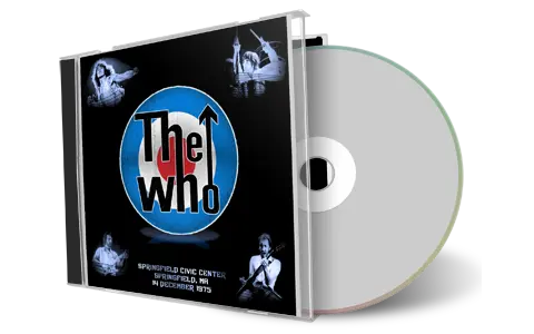 Artwork Cover of The Who 1975-12-14 CD Springfield Audience