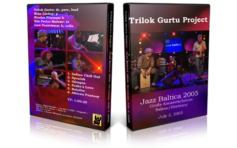 Artwork Cover of Trilok Grutu Project 2005-07-02 DVD Bad Salzau Proshot