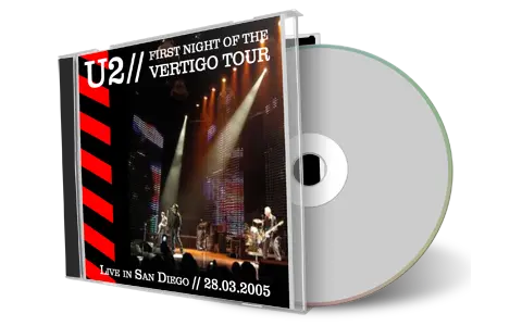 Artwork Cover of U2 2005-03-28 CD San Diego Audience
