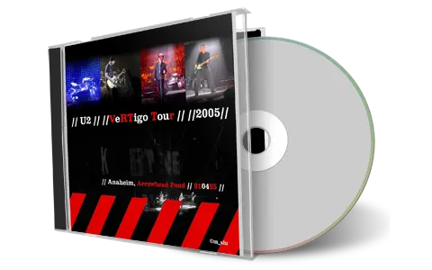 Artwork Cover of U2 2005-04-01 CD Anaheim Audience