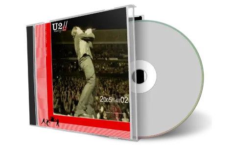 Artwork Cover of U2 2005-04-02 CD Anaheim Audience