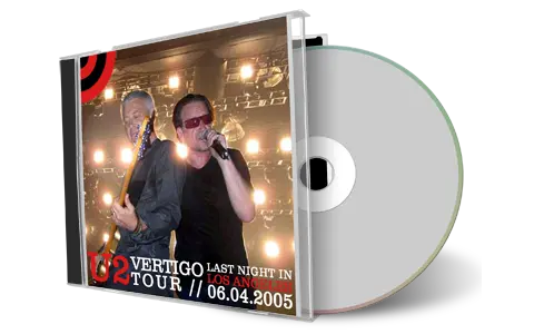 Artwork Cover of U2 2005-04-06 CD Los Angeles Audience