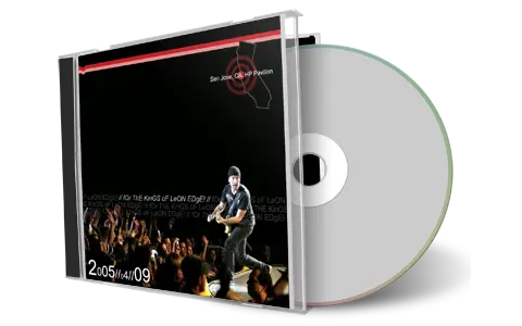 Artwork Cover of U2 2005-04-09 CD San Jose Audience