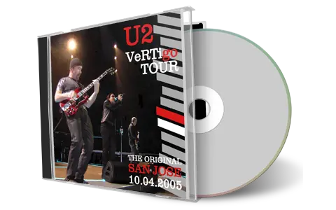 Artwork Cover of U2 2005-04-10 CD San Jose Audience