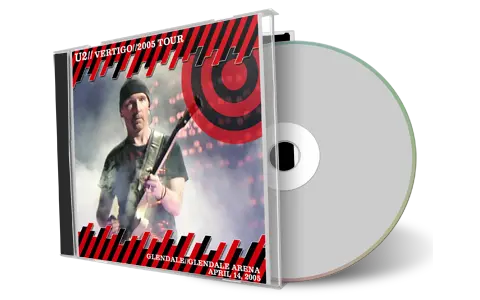 Artwork Cover of U2 2005-04-14 CD Phoenix Audience