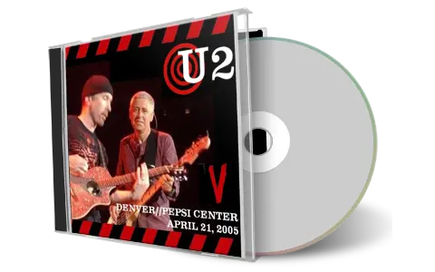 Artwork Cover of U2 2005-04-21 CD Denver Audience