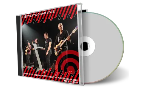 Artwork Cover of U2 2005-05-17 CD East Rutherford Audience