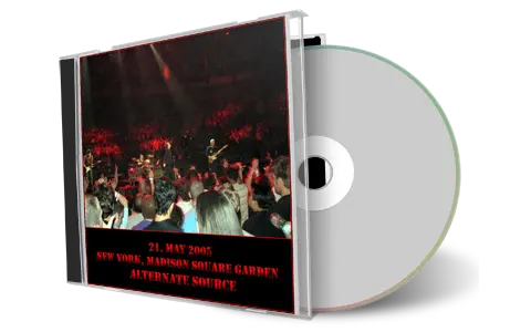 Artwork Cover of U2 2005-05-21 CD New York Audience