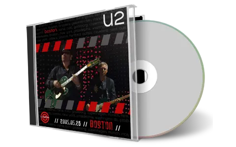 Artwork Cover of U2 2005-05-26 CD Boston Audience