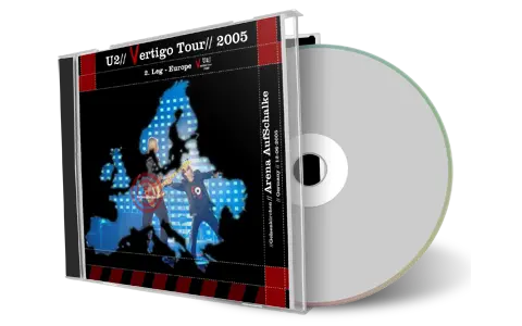 Artwork Cover of U2 2005-06-12 CD Gelsenkirchen Audience