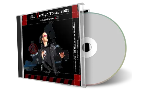 Artwork Cover of U2 2005-06-15 CD Manchester Audience