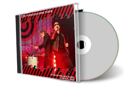 Artwork Cover of U2 2005-06-24 CD Dublin Audience