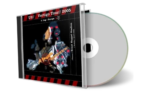 Artwork Cover of U2 2005-07-02 CD Vienna Audience