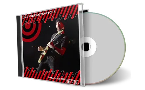 Artwork Cover of U2 2005-07-07 CD Berlin Audience