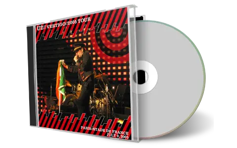 Artwork Cover of U2 2005-07-09 CD Paris Audience